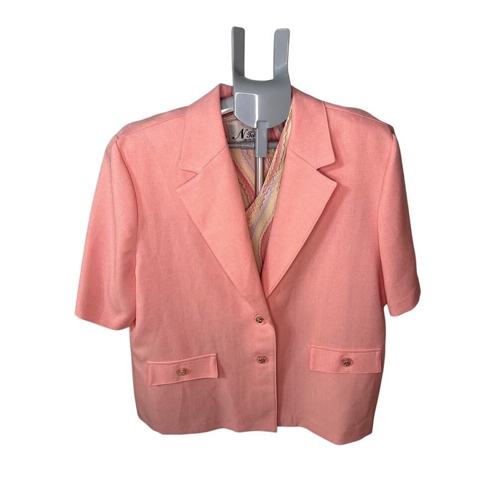 3 px Nikki Skirt Suit Set Women's Size 16P Pink